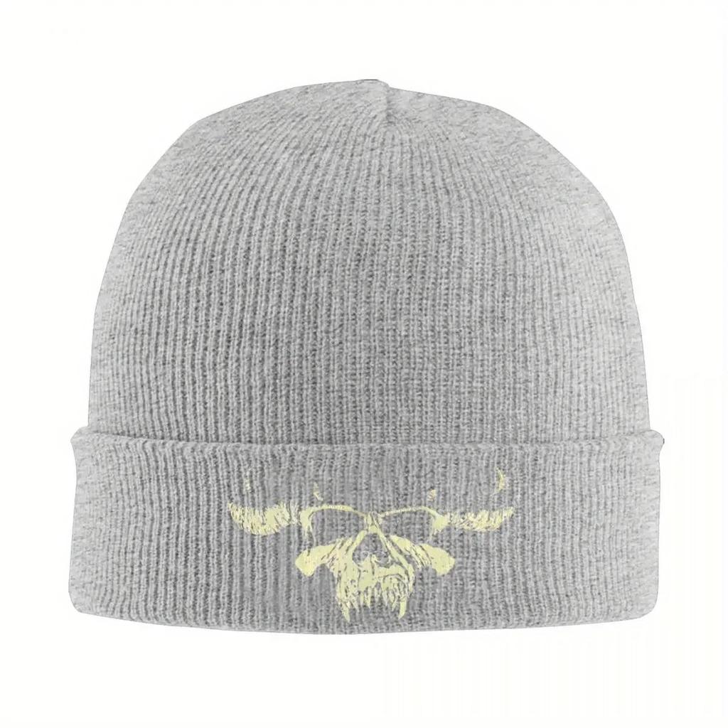 New Danzig I Knitted Caps For Women Unisex Beanies Autumn Winter Hat Acrylic Misfits Heavy Horror Hip Hop Melon Cap