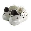 Great LOUIS VUITTON Sneakers timeout line Monogram star Leather White Canvas Used