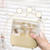 Desktop Storage Box Light Luxury Home and Daily Necessities Jewelry Sundries Dust-proof and Moisture-proof with Cover Rotating Cosmetics Storage