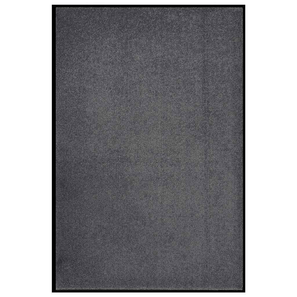 vidaXL Fußmatte 80x120 cm Anthrazit