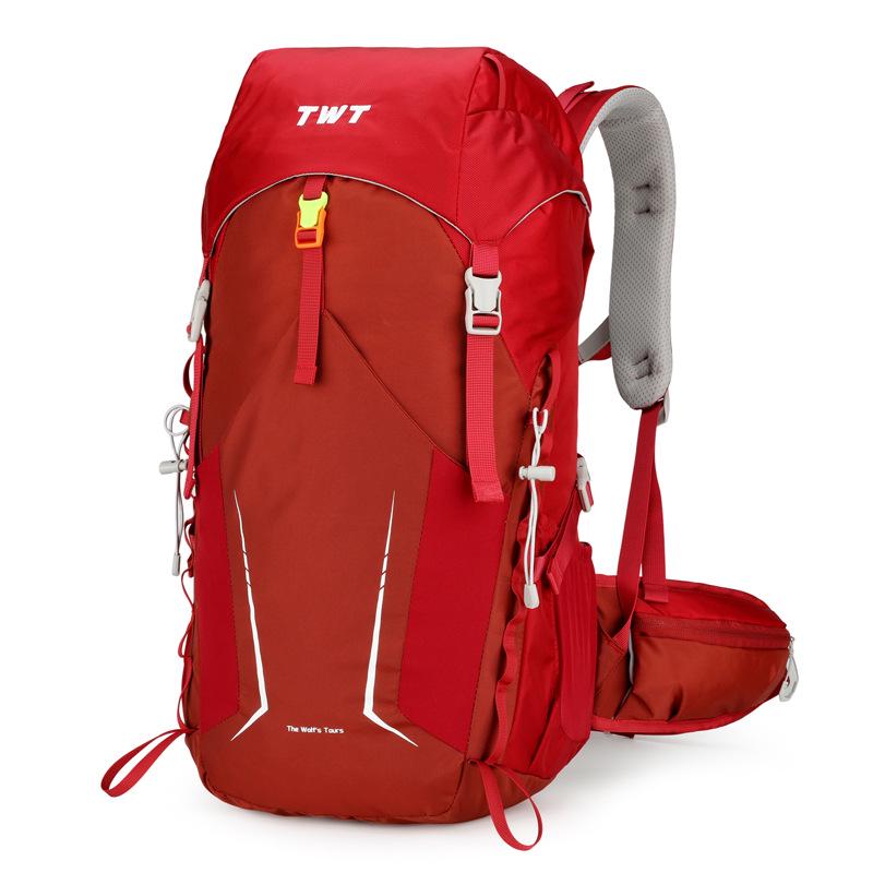 

Unisex Water-Resistant Lightweight Outdoor Hiking Backpack for Travel and Sports 35L красный