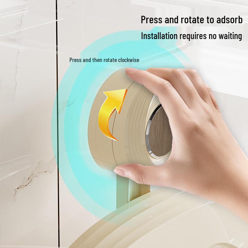 Suction Cup Wall-Mounted Pot Lid Holder