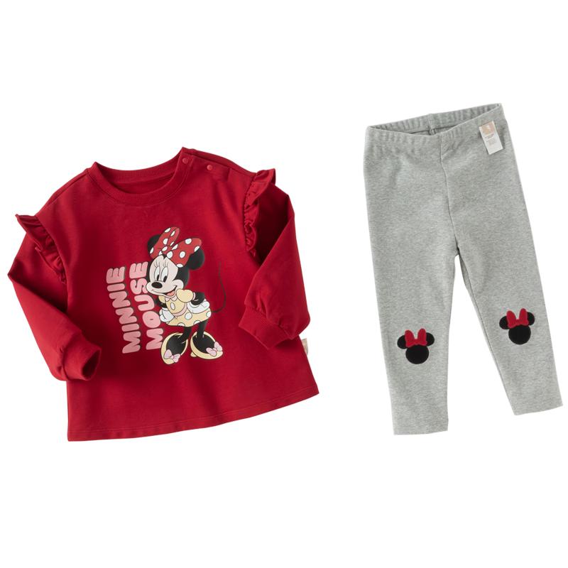 DAVE & BELLA Disney Girls  New Year Two-Piece Set 90cm