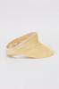 [St. Andrews] Women's Paper Braid Sun Visor (Head Circumference 56cm)  Golf Hat  042-4187504 040Beige SM