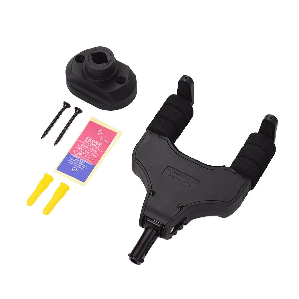 GALUX GH 110P Auto Lock Guitar Hanger Hook Holder Wall Mount for Acoustic Folk Classic Guitar Electric Guitar Bass