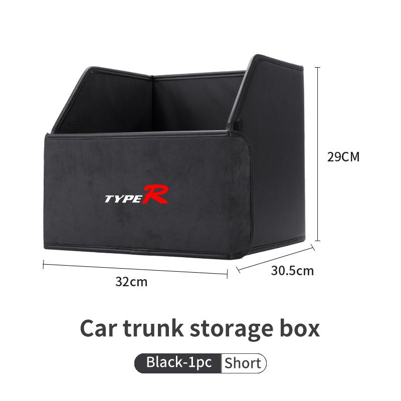 

Car Trunk Organiser Leather Multi-Use Tool Storage Box Foldable Travel Bag For Honda TypeR Accord Civic CRV Jazz Fit HRV Vezel O