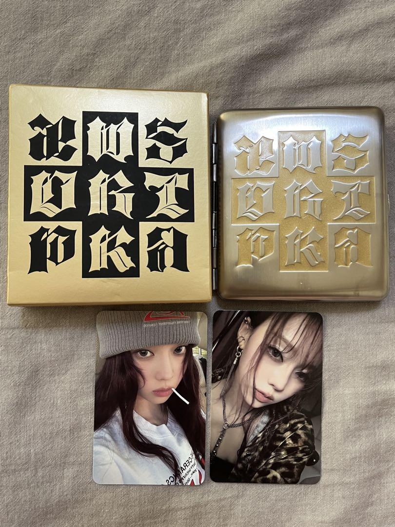 

[Б/У] aespa Dirty Work Кейс вер. Зимняя торговая карточка AB