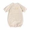 De Chick Raffi All Snap for Newborns and Made In [Cream Coco] Bear, Rabbit, Elephant, Embroidery, Jersey, Two-way [crotch Replacement/2way], Babies,