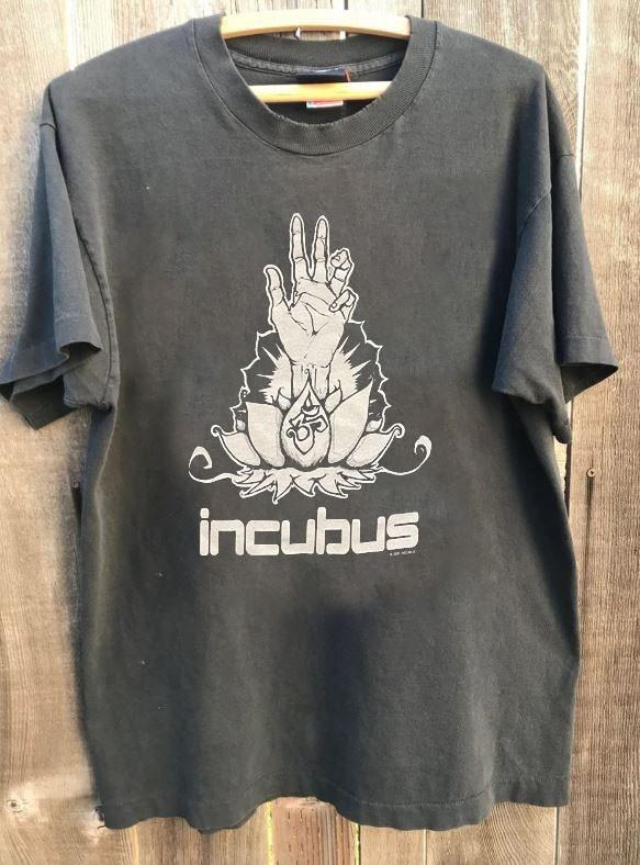 Vintage 2000 Incubus Band Shirt Graphic Charcoal color Shirt S5XL WA1996 Unisex T-Shirt S
