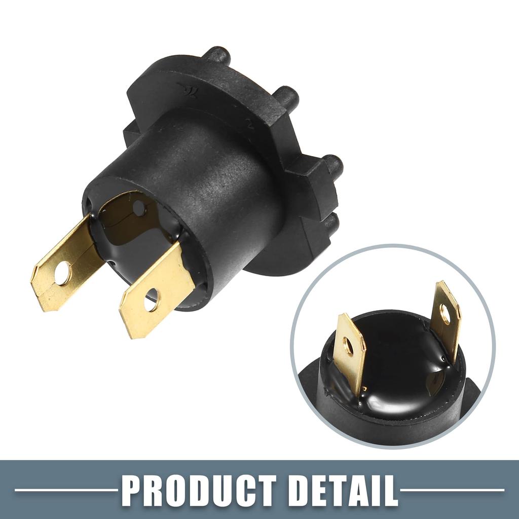 A ABSOPRO Headlight Bulb Socket Light Socket Lamp Socket Car Socket Headlight Headlight Headlight