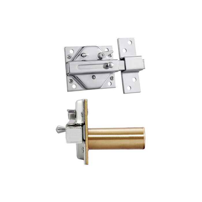 Boulon cs88sc m50. finition chrome satiné. cylindre 50mm. avec 5 clés de sécurité. ifam