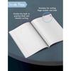Target Publications Small Double Line Notebooks - 172 Ruled Pages Hard Brown Cover 155 Cm X 19 Cm Approx | Pack Of 12 Bo