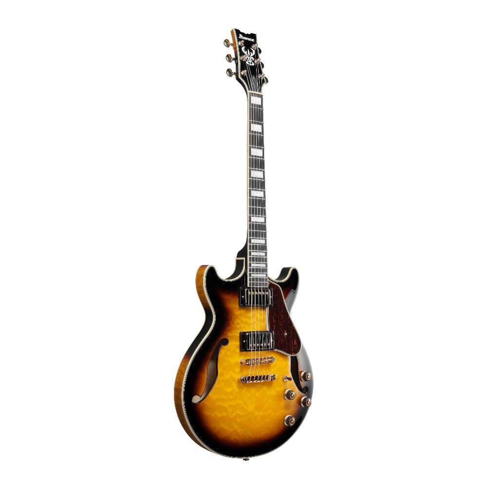 Ibanez AM93QM AYS Antique Yellow Sunburst guitar Electric guitar Ibanez Semi-acoustic