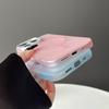 Simple transparent mobile phone case For IPhone15promax magnetic protective cover 16e For Apple case 14plus