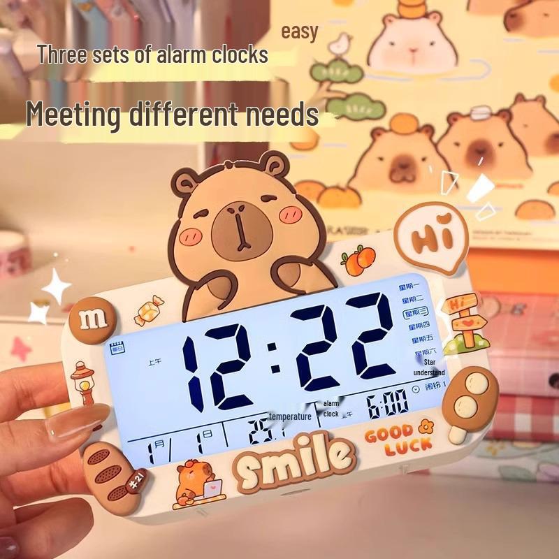 2025 Smart Electronic Alarm Clock for Students - Wake-Up Special for Kids & Teens