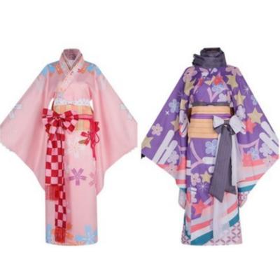Puella Magi Madoka Magica Kaname Madoka Cosplay Kimono Anime Carnival