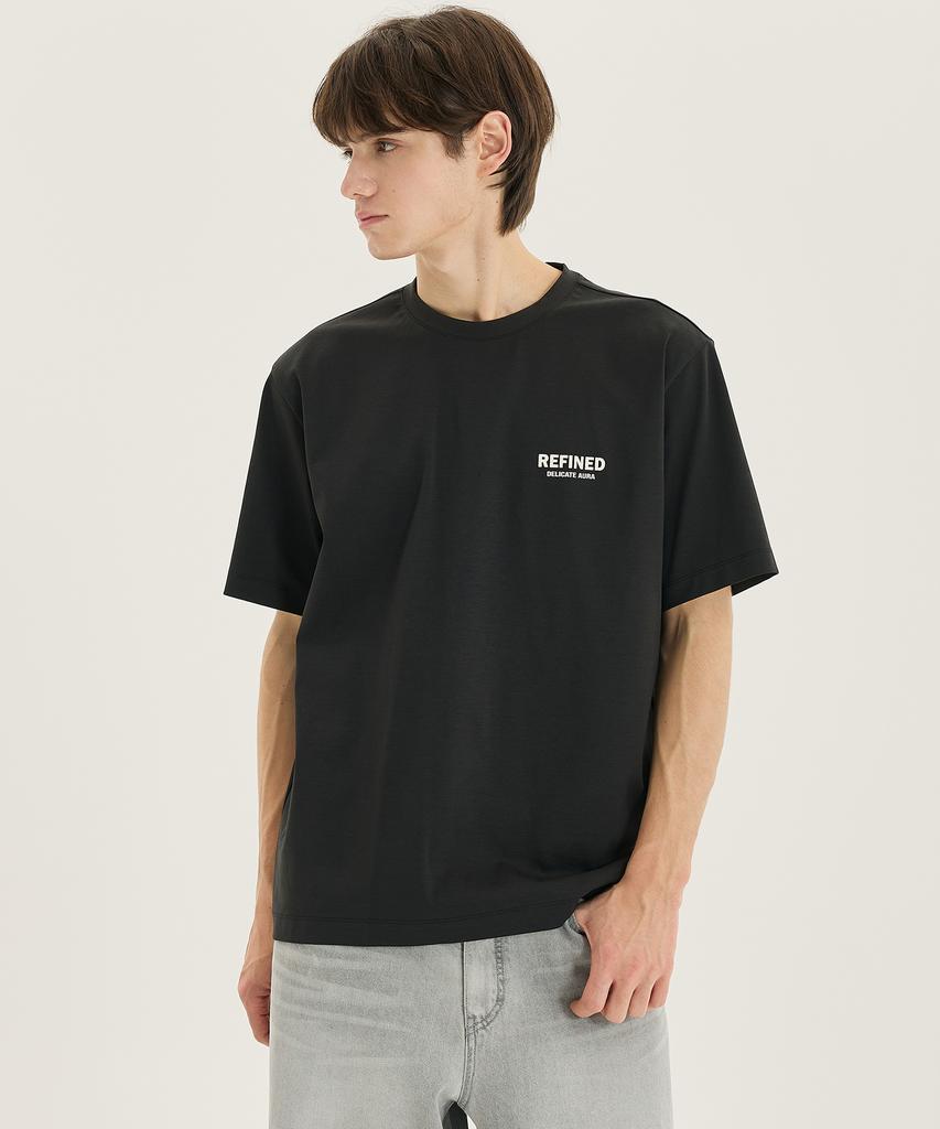 MINDBRIDGE [Cool] Graphic Semi-Oversized T-Shirt - 2 Colors