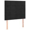 Vidaxl Headboards For Bed, 2 Pcs, Black, 80X5X78/88 Cm, Velvet