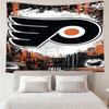 Flyers Hockey Team Tapestry, Unique Design Tapestry, Wall Decor for Bedroom,Livingroom, Playroom,Heartwarming Fan Holiday Gifts