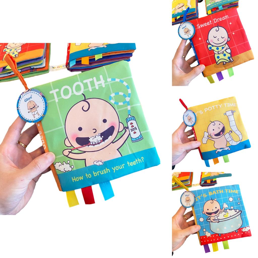 Books Soft Cloth Infant Toys Cognitive Early Educational Supplies Development