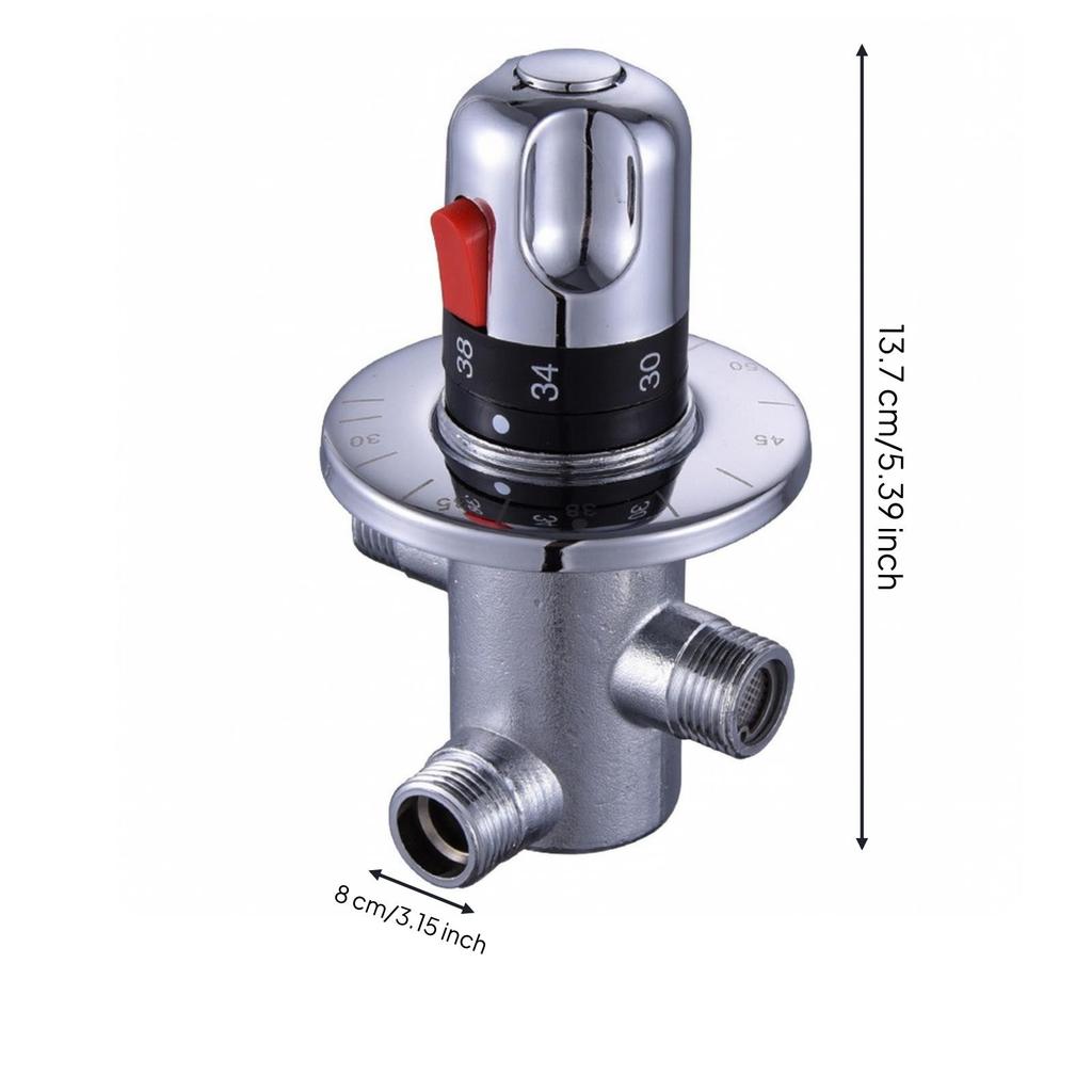 Verstellbarer Thermostatischer Mischhahn | Automatische Temperaturregelung, mit