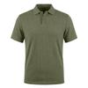 Men's Summer Knit Jacquard Stretch Texture Casual Short Sleeve Polo Shirt Lightweight Breathable Fabric Classic Fit