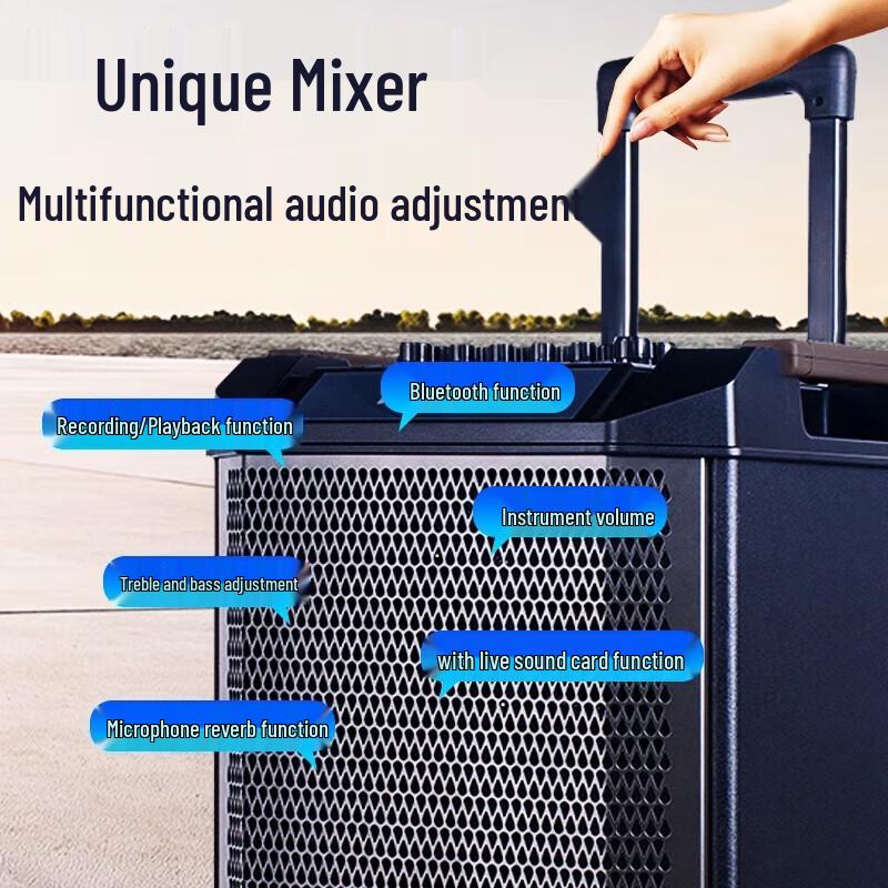 Philips SD180T All-in-One Portable Karaoke & Performance Speaker