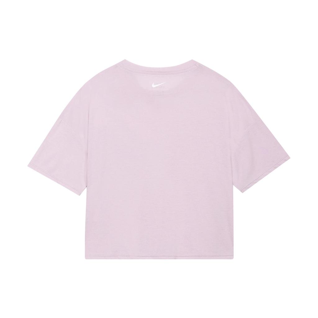 Nike T Shirts Women's Pink Crew Neck Moderate (Unisex) T-Shirts DC7190 576