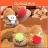 Adorable Jinnew Capybara Plush Keychain Accessory Sports Theme Cute Gift Idea