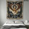 Tribalism animal Wall Tapestry Aesthetic Wall Hanging Printed Fabric Blanket Decorative Tapestries for Bedroom Living Room Home Decor