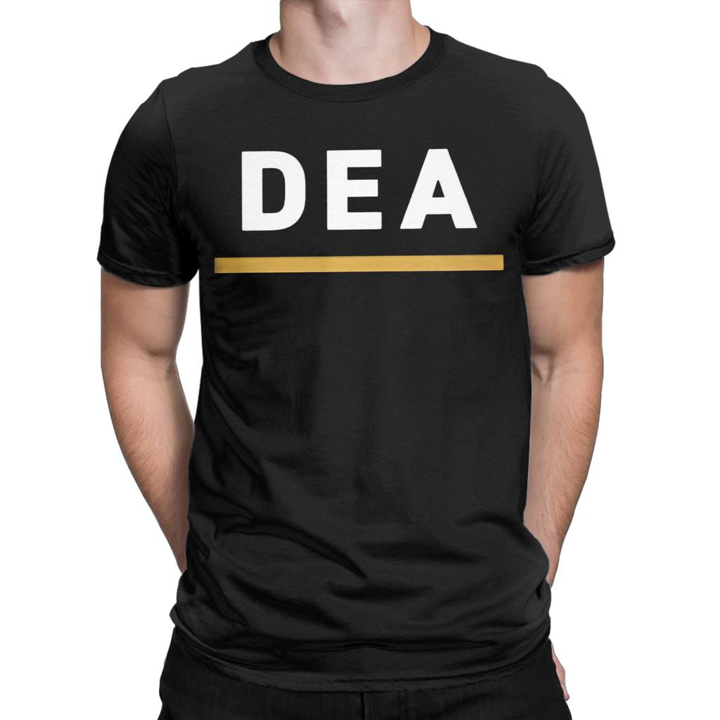 Vintage DEA Special Agent US TShirts Men Women Crew Neck Pure Cotton T Shirts  Short Sleeve Tees Adult Tops