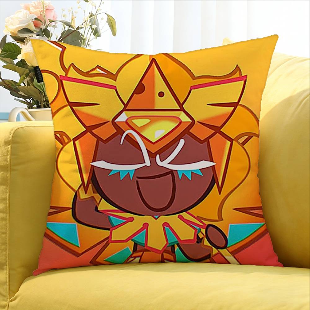 G-Golden Cheese C-Cookie Various Sizes Square Pillow Case For Car Home Bedchamber Decor