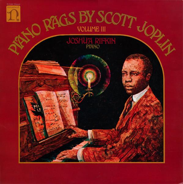 

LP Record SCOTT JOPLIN JOSHUA RIFKIN Piano Rags Volume 3 H71305 NONESUCH 1974 US Obi Jazz Used