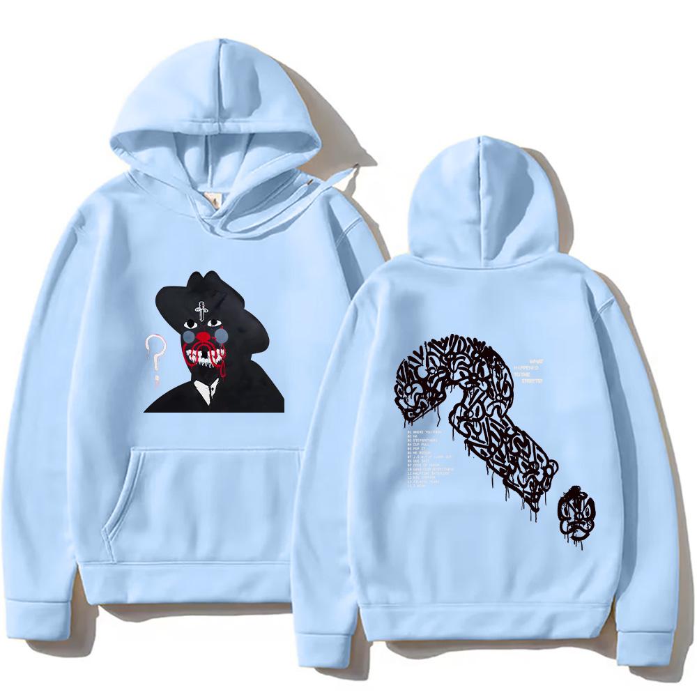 21 Savage What Happened To The Streets? New Album Hoodie Retro Hip Hop Streetwear Women Men Y2k Sweatshirt Fashion Graphic Hoody