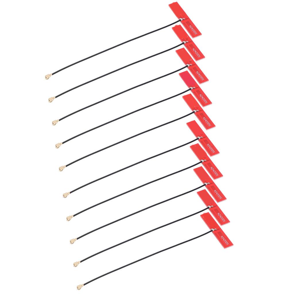 6DBi 2.4G 5G 5.8G PCB Internal Antenna Wireless WiFi Built in Aerial IPEX Connector RG1.13 Wire