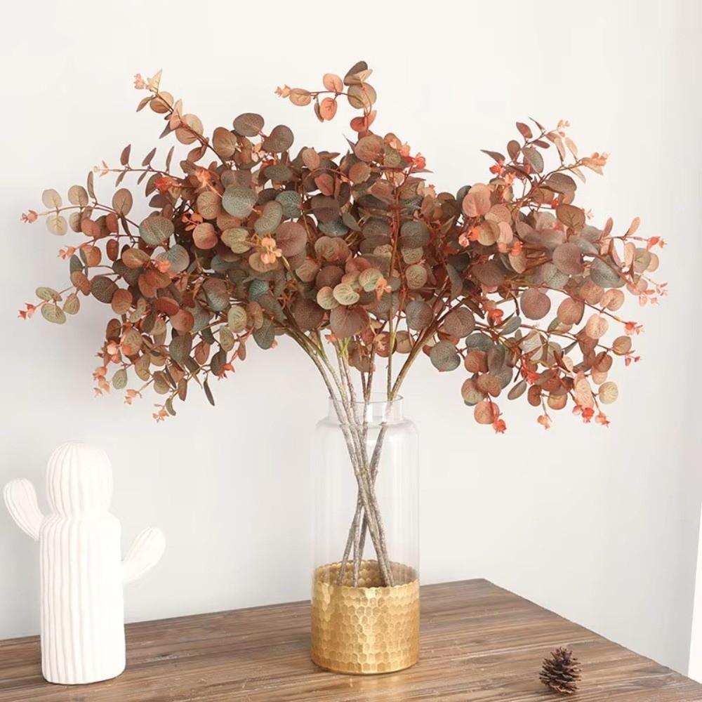 75cm Artificial Eucalyptus Leaves Greenery Artificial Plants New Home Decoration  Photography Props