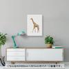Art 420mm x Wall Wooden Stylish Interior Giraffe Panel, Painting, Decoration, igsticker, 297mm, A3, Photo, Hanging, Frame, Decor, 020028, Animal,