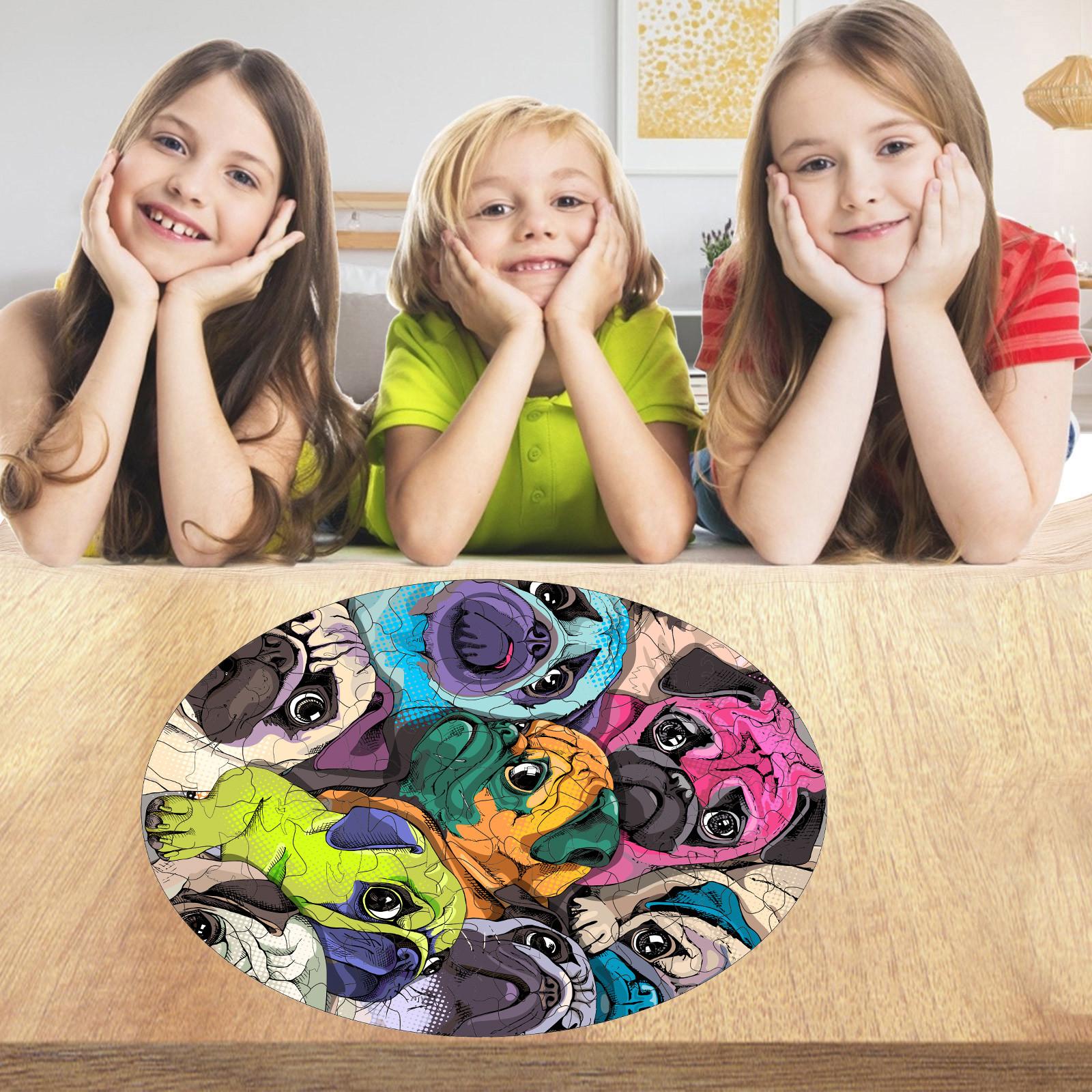 

Деревянный пазл Sagit, детали уникальной формы, 3D-пазл, подарок для взрослых и детей