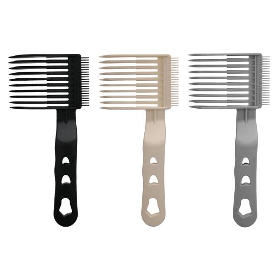 2ks Barber Fade Comb Profesionální polohovací Mixing Zakřivený zastřihovač vlasů Hřeben Domácí Salon Kadeřnictví Muži Hřeben pro stříhání vlasů Barber