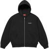 Supreme IDGAF Zip Up Hooded Sweatshirt Black