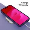 Coque Silicone - pour iPhone 15 Pro - Violet Foncé - Antichoc - Anti-Rayures - pour Xiaomi Mince et Légère