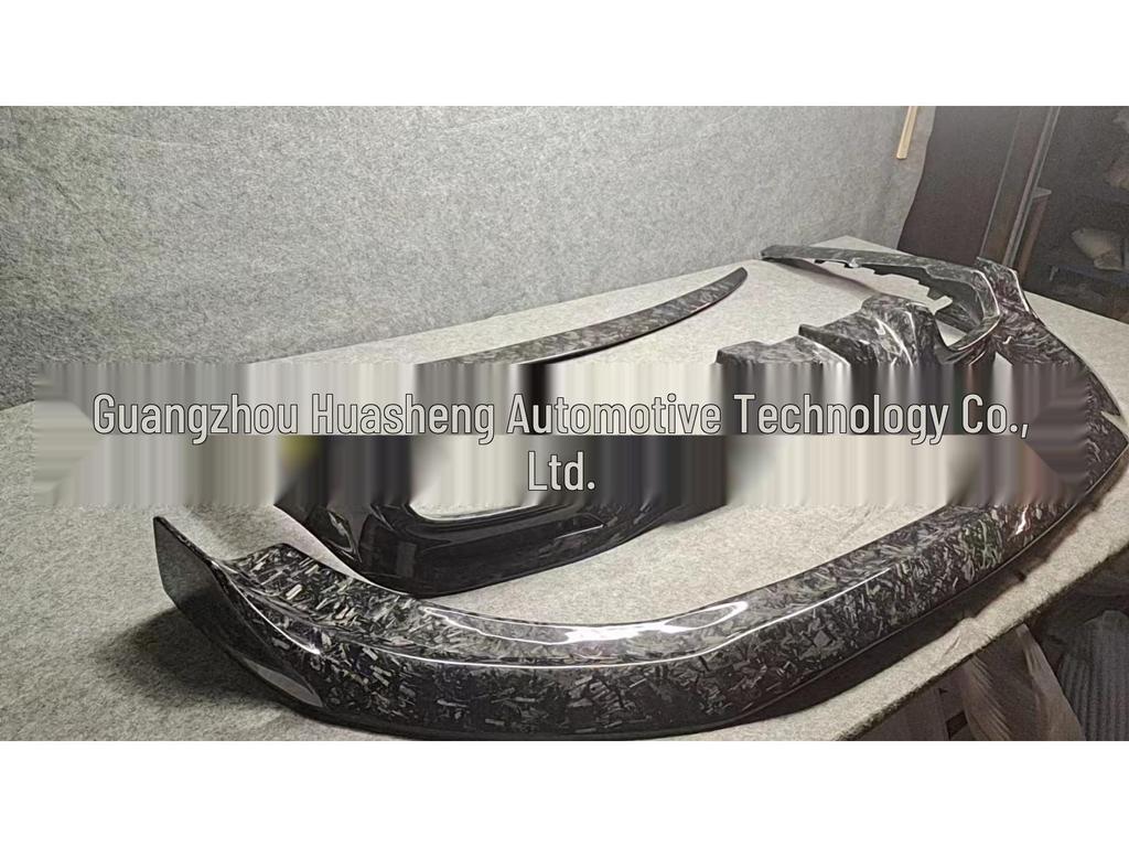 Carbon Fiber Rear Wing Spoiler for 15-21 Mercedes-Benz S-Class W222, S63 Style, Brabus Design