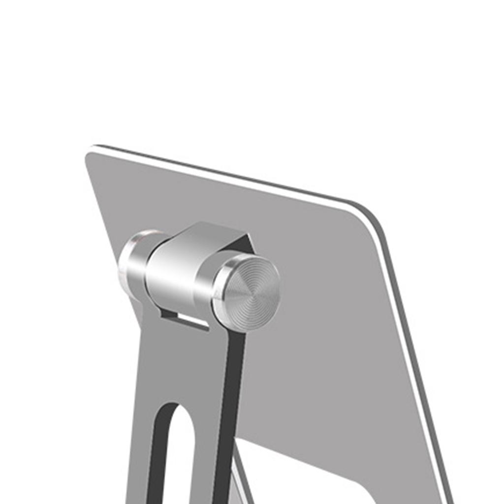 Tablet Holder Aluminum Alloy Anti Slip Foldable Portable Strong Bearing Capacity for Home Office