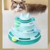 Ball Cat Toy , 4 Interactive with Balls Ing Exercis Game