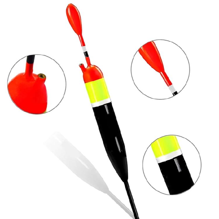 5pcs Fishing Floats and Bobbers Slip Bobbers Saltwater Fishing Balsa Float Crappie Trout Fishing Bobber