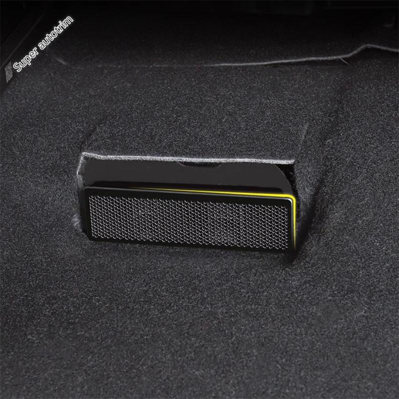 For Haval H9 2nd 2024 2025 Accessories Car Under Seat Floor Air Conditioning AC Vent Outlet Dust Cover Grille Frame Protection