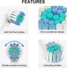 Xiaomi Replacement Toothbrush Heads For Oral-B Braun Electric Precision Clean Brush Heads Refill for 7000/Pro 1000/9600/ 5000/3000/8000
