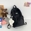 Mochila Escolar Fresca para Menina Fofa Mochila Versátil para Viagem para Estudantes do Ensino Fundamental e Médio de Campus Japonês