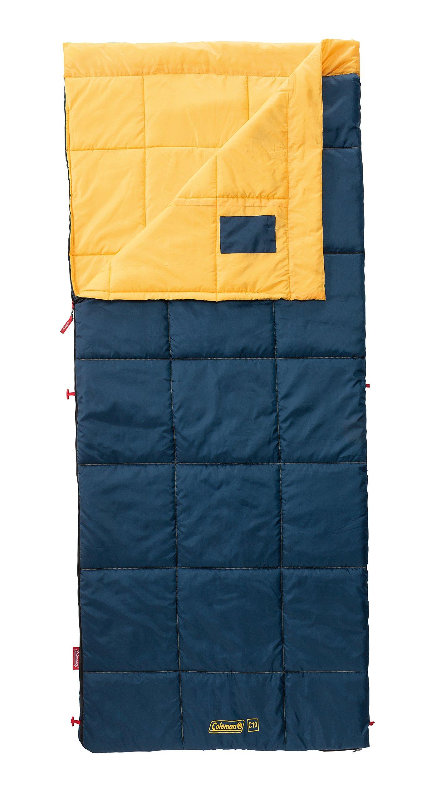 

Coleman Performer III C10 Sleeping Envelope Product and perfect for outdoor disaster car and guest Compact and easy to Machine Bag, 10°C (42°F),