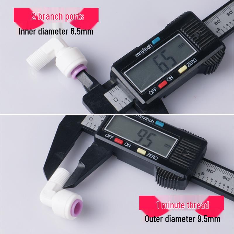 Universal Water Purifier Check Valve Elbow - Backflow Prevention
